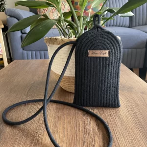 Bolso porta celular Negro
