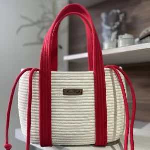 Bolso Ejecutivo Correas Rojas