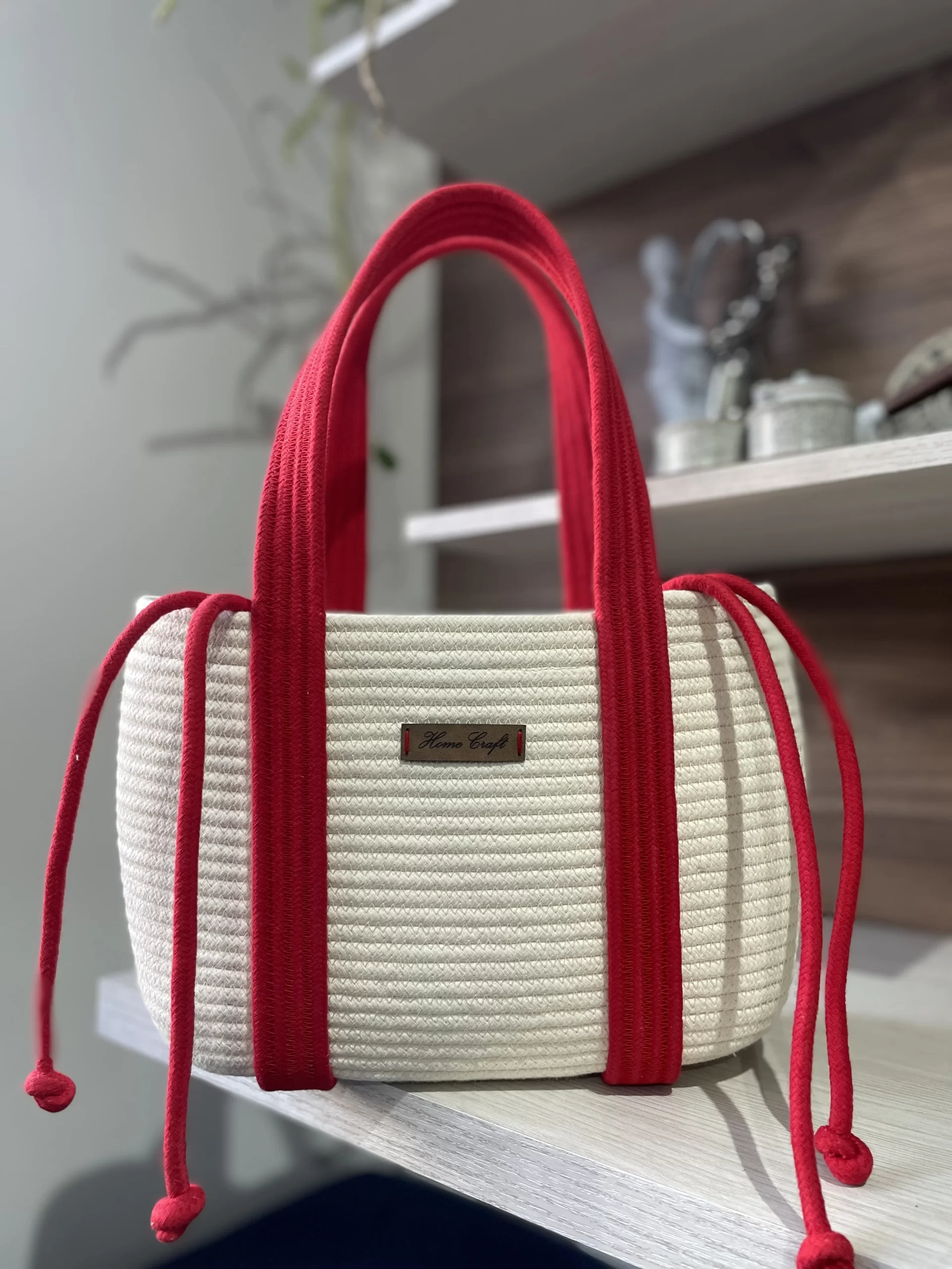 Bolso Ejecutivo Correas Rojas